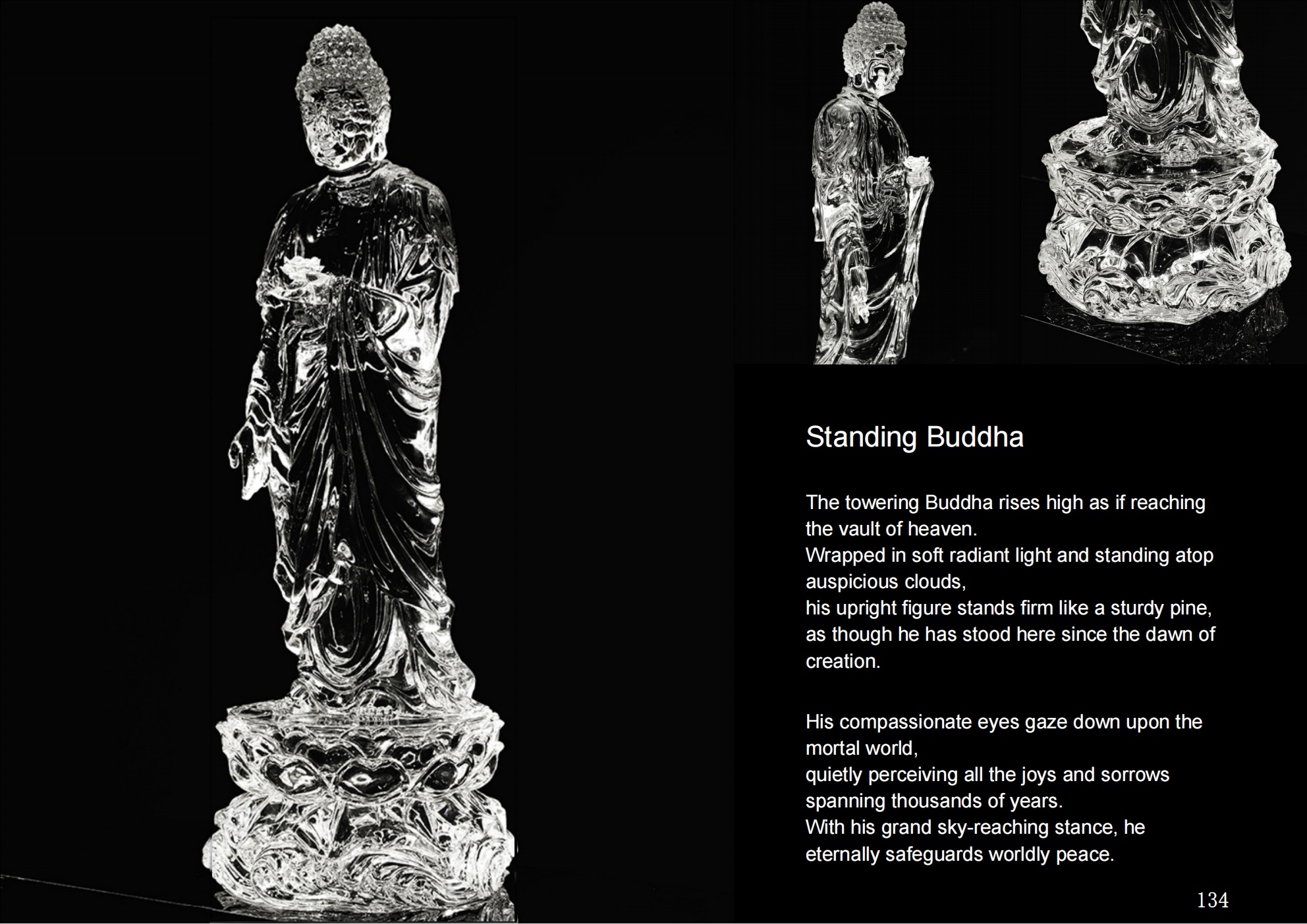 Standing Buddha Ornament